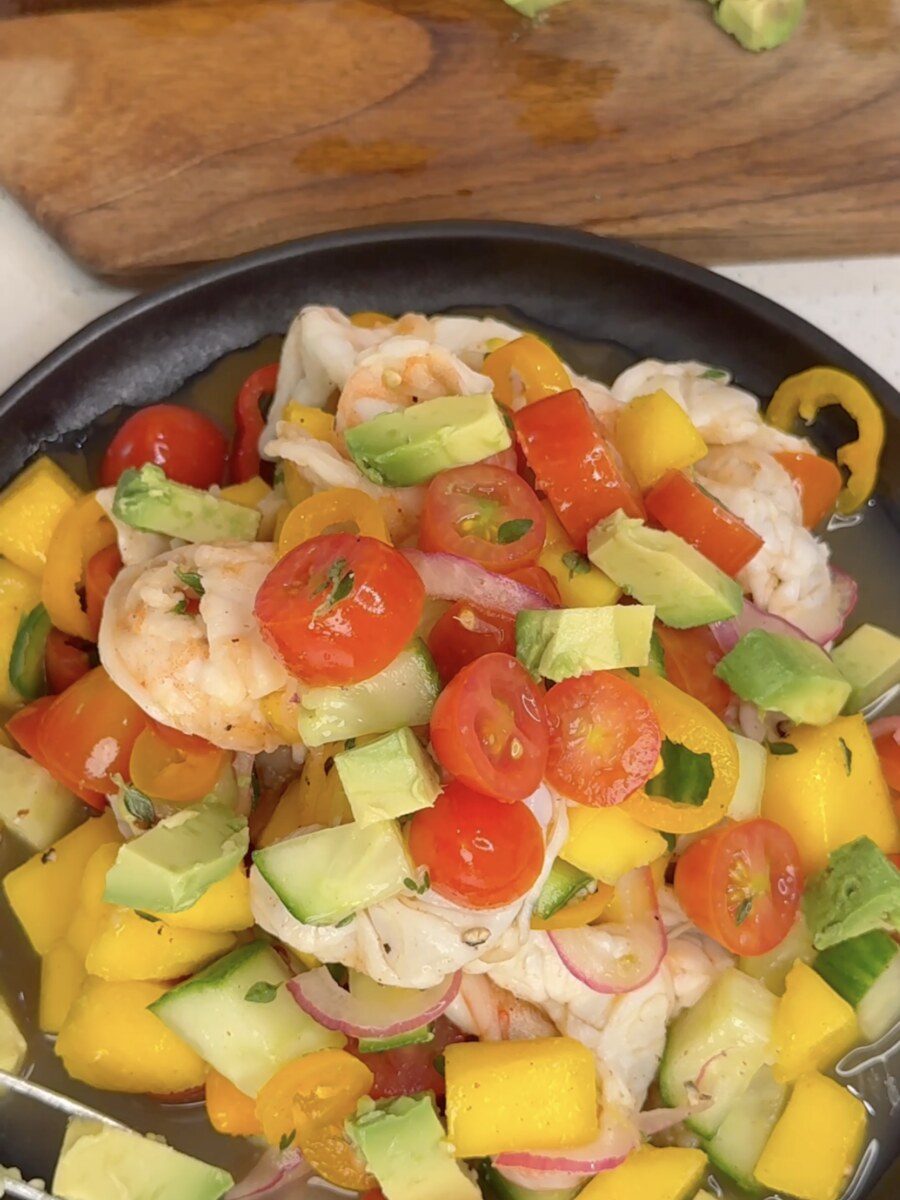 Mango Shrimp Ceviche